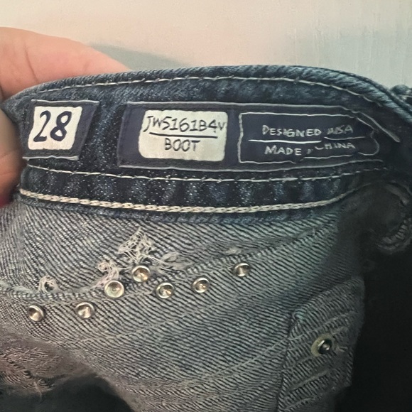 Miss Me Boot Cut Jean SZ 28 - Picture 5 of 7